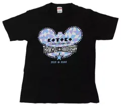 【中古】衣類 KOTOKO Tシャツ ブラック Sサイズ 「KOTOKO カウンドダウンライブ2019→2020 ～Thank you Anniversary!!～」