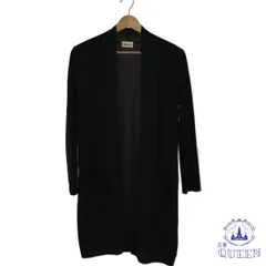 ☆極美品☆ Alma Design アルマデザイン アウター スプリングコート シンプル キレイめ 長袖 レディース ブラック M 901-14201 送料無料 古着