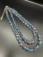 ZARNY ザニー アイス ドロップ ネックレス 青色系 アクセサリー【中古】MO10001MZ【Shops 匿名配送】