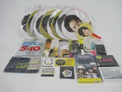  中古品 嵐 二宮和也 のみ Are you Happy？ 他 うちわ ペンライト クリアファイル DVD CD 等 グッズセット