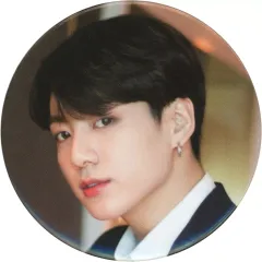 【中古】バッジ・ピンズ [単品] ジョングク(BTS/防弾少年団) ピンボタン(缶バッジ) 「Dicon Vol.2 BTS写真集 『BEHIND』 JAPAN SPECIAL EDITION」 同梱品