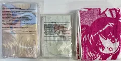 魔法少女リリカルなのはA’s　PSPソフト同梱特典　シャワーカーテン、エアークッション、タオル　3種セット　まとめ売り