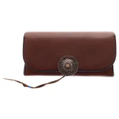 ゴローズ goros レザー ファスナー付き　細長財布 ブラウン 1625e180006-1.jpg