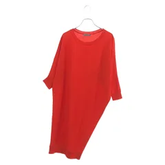 アレキサンダーマックイーン Alexander McQueen ワンピース チュニックワンピース レッド ウール チュニックワンピース レディース Used Aのサムネイル