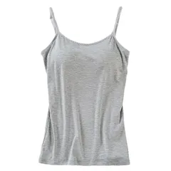 ブラトップ タンクトップ キャミソール カップ付き インナー 肌着 パッド 大きいサイズ オールシーズン ホールド ストレッチ さらさら 黒 白 赤 茶 紫 紺 rr4