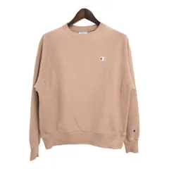 Champion チャンピオン REVERSE WEAVE リバースウィーブ スウェット ワンポイントロゴ サーモンピンク (メンズ MEDIUM) 中古 古着 R5185