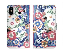 [iPhone11 Pro Max] iPhone15 ケース スカラー スマホケース 手帳型 iPhone16 ケース iPhone 16 15 14 13 SE 第3世代 第2世代 スマホカバー 全機種対応 手帳 ScoLar フラワー チョウ シマウマ 