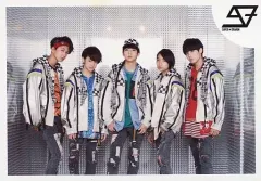 【中古】生写真(男性) SUPER★DRAGON/集合(5人)/横型・膝上・センター田中・両手下げ・背景銀/生写真セット～第5.5弾～