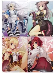 【中古】クリアファイル 集合 A4クリアファイル4枚セット 「カコ☆タマ」 ゆずソフトショップ限定