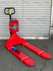 【引取限定・大阪吹田】守随本店 1500kg ハンドパレットスケール 目量0.5kg 2019年製 / ハンドリフト パレットトラック ●85971