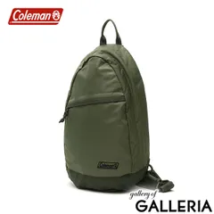 公認販売店 コールマン ボディバッグ メンズ レディース 旅行 軽い 斜めがけ 軽量 ブランド Coleman ウォーカースリングバッグ A5 6.5L 縦型 FORESTGREEN