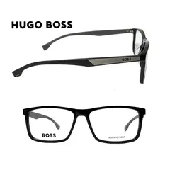 【HUGO BOSS】ヒューゴ ボス　メガネフレーム　BOSS 1768/F　807　ブラック/マットブラック　アジアンフィット　国内正規品