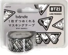 【中古】シール・ステッカー bande 1枚ずつめくれるマスキングテープ BT21 BASIC(2) 「BT21」