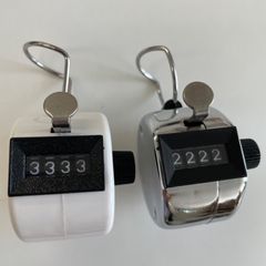 小型カウンター　 2個セット　4桁 　手動測定