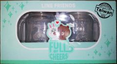 【台湾マクドナルド限定】LINE FRIENDS ブラウン コニーメイソンジャー