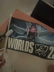 T1優勝直観 2023LoL Worlds 応援 フラッグ＆ブレスレット