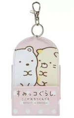 【中古】収納・携帯用アイテム しろくま＆ねこ リール式キーケース 「すみっコぐらし」