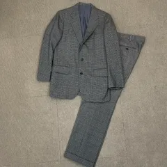 j press J.PRESS(Jプレス) ウールチェック セットアップ m