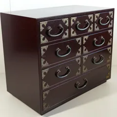 【アンティーク】時代家具 木製 小箪笥 仙台箪笥 和簞笥 昭和レトロ 小ぶり 昭和レトロ 仙台箪笥 5杯 箪笥 和ダンス 和箪笥 高級箪笥 収納棚