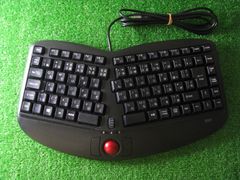 【R1548】SANWA SUPPLY エルゴノミクスキーボード SKB-ERG5BK