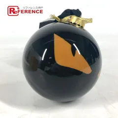 FENDI フェンディ チャーム モンスター クリスマス オーナメント プラスチック ブラック