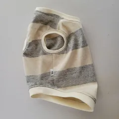 フレンチブルドッグ　リネンガーゼボーダータンクトップ