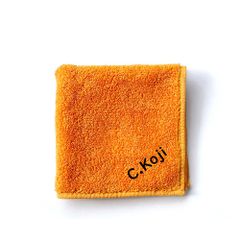 8.オレンジ 名入れ 刺繍  今治 ハンドタオル  ギフト｜誕生日・記念日・内祝い・入学祝に