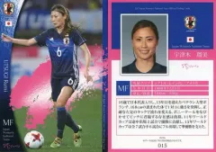 2018 日本代表　宇津木瑠美　直筆サインカード　/40 2018 日本代表 宇津木瑠美 直筆サインカード /40 2018 日本代表