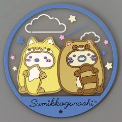 [중고] 코스터 시로쿠마&고양이/고무 코스터 나이트 애니멀 파크인 잡화 아이템 [이치반 쿠지 스미코구라시 ~나이트 애니멀 파크에 오신 것을 환영합니다~] G상