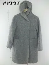 ■ URBAN RESEARCH DOORS アーバン リサーチ ドアーズ 裏地 ボア 長袖 コート サイズ ONE グレー レディース  【1106240008635】