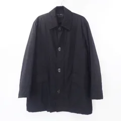 サルヴァトーレフェラガモ　毛皮コート　ライナー付き　レザー　ロング丈　50 Salvatore Ferragamo】【イタリア製】【アウター】フェラガモ
