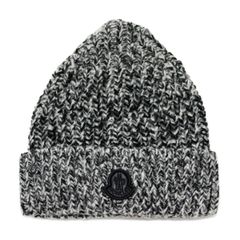 96 MONCLER モンクレール 3B00066 M3560 グレー ニットキャップ ニット帽 男女兼用