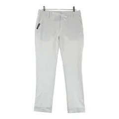 サイズ：M ADIDAS GOLF アディダスゴルフ 2022年モデル シアサッカー ストレッチパンツ ストライプ柄 グレー系 [240101261689] ゴルフウェア レディース ストスト