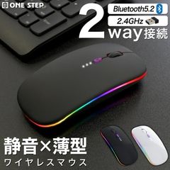 新品　未使用　ワイヤレスマウス 充電式 マウス bluetooth マウス 無線 静穏 薄型 usb　　お買い得便利