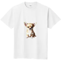 チワワ　犬デザインTシャツ　メンズ・レディース・キッズ