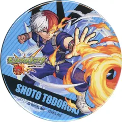 【中古】バッジ・ピンズ(キャラクター) 轟焦凍 オリジナル缶バッジ 「XFLAG STORE×僕のヒーローアカデミア×モンスターストライク コラボ記念カフェ」 メニュー注文特典