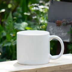 マグカップ 小 シンプル 白 無地 おしゃれ コーヒーカップ 食器 コップ インテリア キッチン Mug 昇華対応