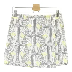 サイズ：1 NEW BALANCE ニューバランス  インナー付 ストレッチスカート 総柄 ホワイト系 [240101300429]# ゴルフウェア レディース ストスト