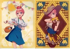 【中古】クリアファイル 中野一花 A4クリアファイルセット(2枚組) 「一番くじ 五等分の花嫁∬ 最高の休日」 L賞