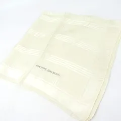 ピエールバルマン スカーフ チェック ブランド レディース ホワイト PIERRE BALMAIN 【中古】のサムネイル