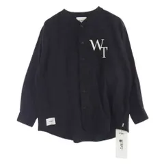 Wtaps ダブルタップス　プルオーバー　ベースボールシャツ　XLサイズ WTAPS/ダブルタップス】LEAGUE/SS/COTTON.OXFORD リーグシャツ