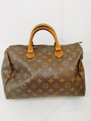 LOUIS VUITTON モノグラム スピーディ ミニボストン 30 錠前付 訳あり プル取れ 内側ベルト裏側損傷 鍵無し ルイヴィトン ハンド ミニボストン