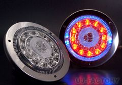 ★トラック用 高級・クリスタル LEDテールランプ　12Ｖ【4個セット】★激光！ トラック　トラックテール
