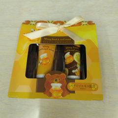 ●ほんやら堂 ハッチィはちみつくま ハンドクリーム ２本セット cos88385  はちみつの香り・はちみつレモンの香り ハンドケア ＆ハンドネイルクリーム