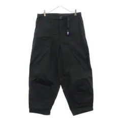 THE NORTH FACE PURPLE LABEL (ノースフェイスパープルレーベル) 23SS Ripstop Wide Cropped Pants リップストップ ワイド クロップド ロングパンツ ブラック NT5316N