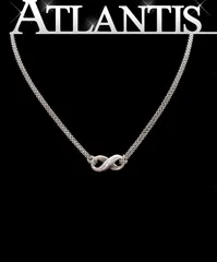 ティファニー TIFFANY&Co. インフィニティ ダブルチェーン ネックレス SV925 約40cm 【71217】