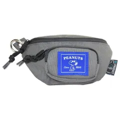 【メール便】スヌーピー ミニポーチ RE-PET ウエスト型ミニポーチ BLネーム ジョークール ピーナッツ マリモクラフト 小物入れ 小銭入れ キャラクター グッズ 