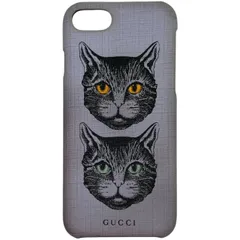 GUCCI グッチ　GGスプリーム　ミスティックキャット　スマホケース　新品 GUCCI GGスプリーム グッチ iPhoneケース ミスティックキャット