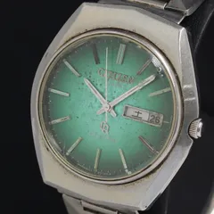 CITIZEN クリストロン デイデイト クォーツ 電池/ベルト新品 稼働品