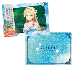 【新品/公式】ライザのアトリエ ~常闇の女王と秘密の隠れ家~ クリアファイル【クラウディア・バレンツ】水着ver 公式グッズ colleizeのサムネイル